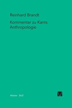portada Kritischer Kommentar zu Kants Anthropologie in pragmatischer Hinsicht (1798) (en Alemán)