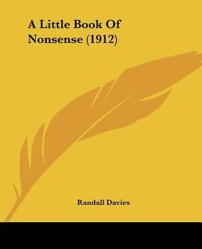 portada a little book of nonsense (1912) (en Inglés)