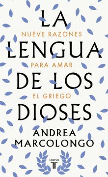portada La lengua de los dioses (in Spanish)