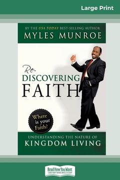 portada Rediscovering Faith Trade Paper (16pt Large Print Edition)