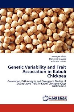 portada genetic variability and trait association in kabuli chickpea