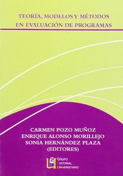 portada teoria, modelos y metodos en evaluacion de programas (colec.didactica nº 42)
