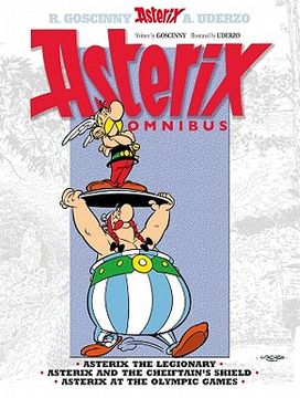 portada asterix omnibus 4: books 10, 11 & 12: asterix the legionary, asterix and the chieftain ` s shield, asterix at the olympic games (en Inglés)