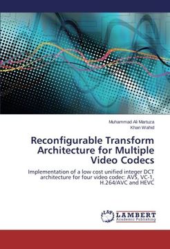 portada Reconfigurable Transform Architecture for Multiple Video Codecs