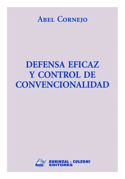 portada Cornejo: Defensa Eficaz y Control de Convenc. (in Spanish)