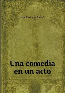 portada Una comedia en un acto (Spanish Edition)