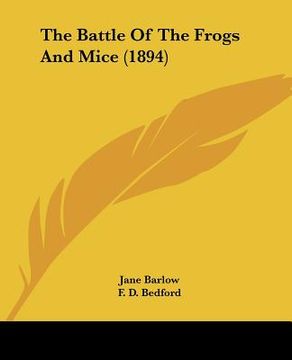 portada the battle of the frogs and mice (1894) (in English)