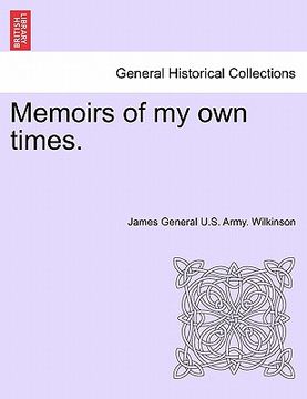 portada memoirs of my own times. (in English)