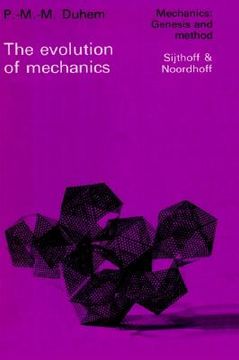portada the evolution of mechanics: original title: l'evolution de la mecanique (1903) (en Inglés)