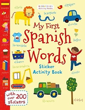 portada My First Spanish Words (Bloomsbury Activity Books)