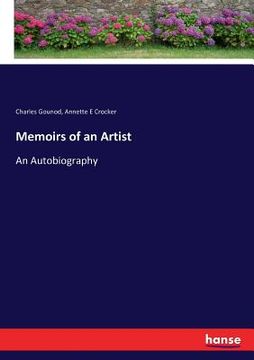 portada Memoirs of an Artist: An Autobiography (en Inglés)