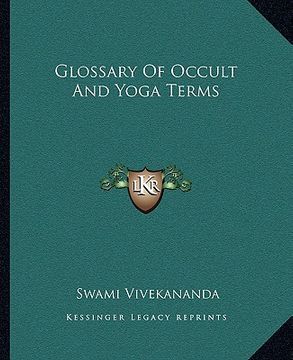 portada glossary of occult and yoga terms (in English)