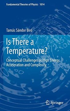 portada Is There a Temperature? Conceptual Challenges at High Energy, Acceleration and Complexity (Fundamental Theories of Physics) (en Inglés)
