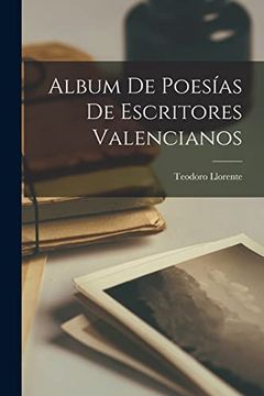 portada Album de Poesías de Escritores Valencianos