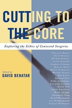 portada cutting to the core: exploring the ethics of contested surgeries (en Inglés)