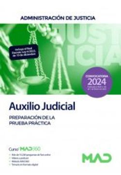 portada Cuerpo de Auxilio Judicial. Preparacion de la Prueba Practica (in Spanish)