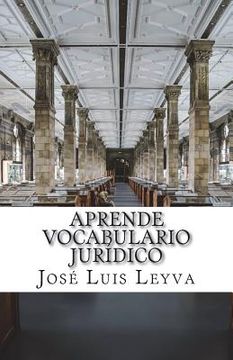 portada Aprende Vocabulario Jurídico: English-Spanish LEGAL Glossary (en Inglés)