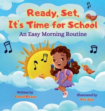 portada Ready, Set, It's Time for School: An Easy Morning Routine (en Inglés)