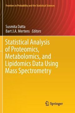 portada Statistical Analysis of Proteomics, Metabolomics, and Lipidomics Data Using Mass Spectrometry (in English)