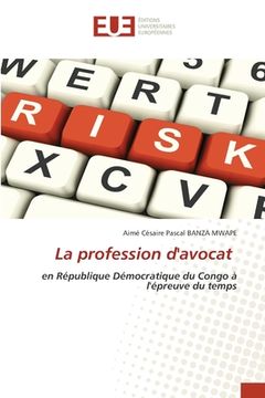 portada La profession d'avocat (in French)
