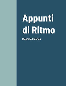 portada Appunti di Ritmo: Riccardo Chiarion (en Italiano)