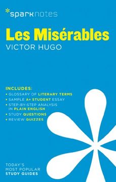 portada Les Miserables Sparknotes Literature Guide: Volume 41 (en Inglés)