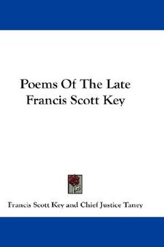 portada poems of the late francis scott key (in English)
