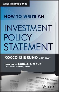 portada How To Write An Investment Policy Statement, 2Nd Edition (en Inglés)