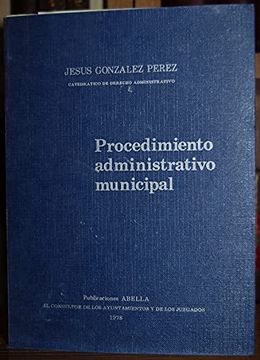 portada Procedimiento Administrativo Municipal.