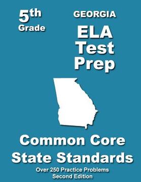 portada Georgia 5th Grade ELA Test Prep: Common Core Learning Standards (en Inglés)