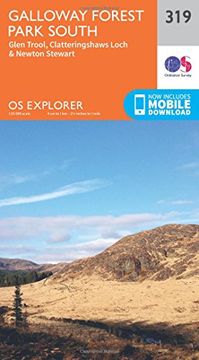 portada Ordnance Survey Explorer 319 Galloway Forest Park South map With Digital Version (en Inglés)