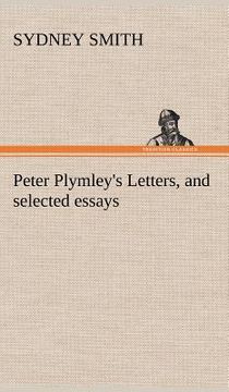 portada peter plymley's letters, and selected essays (en Inglés)