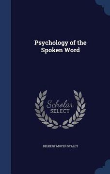 portada Psychology of the Spoken Word (en Inglés)