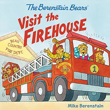 portada The Berenstain Bears Visit the Firehouse (en Inglés)