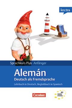 portada Sprachkurs Plus Anfänger: Alemán - Libro de autoaprendizaje para principiantes (Lex:tra) (in German)