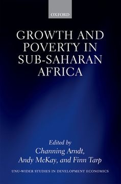 portada Growth and Poverty in Sub-Saharan Africa (Wider Studies in Development Economics) (en Inglés)