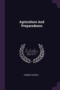 portada Agriculture And Preparedness (en Inglés)