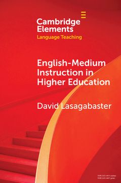 portada English-Medium Instruction in Higher Education (Elements in Language Teaching) (en Inglés)