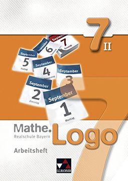 portada Mathe. Logo 7/Ii Realschule Bayern Arbeitsheft (in German)