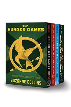 portada Hunger Games 4-Book Hardcover box set (The Hunger Games, Catching Fire, Mockingjay, the Ballad of Songbirds and Snakes) (en Inglés)