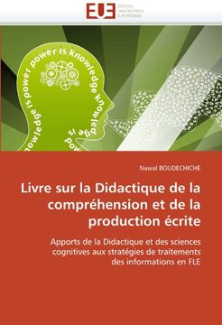 portada Livre Sur La Didactique de La Comprehension Et de La Production Ecrite