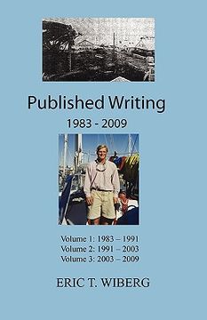 portada published writing 1983 - 2009 (en Inglés)