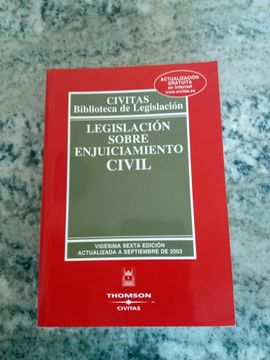 portada Legislacion Sobre Enjuiciamiento Civil (Biblioteca Legislacion 2006)