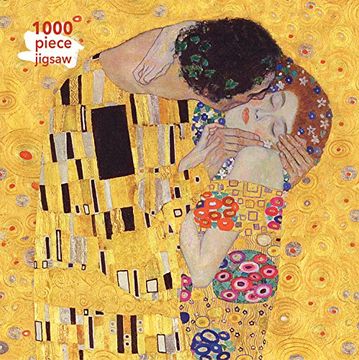 portada Klimt: The Kiss Jigsaw: 1000 Piece Jigsaw Puzzle (in English)