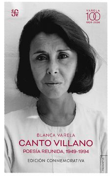 portada CANTO VILLANO. POESIA REUNIDA ED CONMEMORATIVA