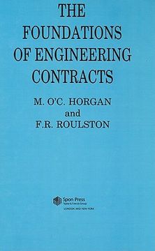 portada the foundations of engineering contracts (en Inglés)