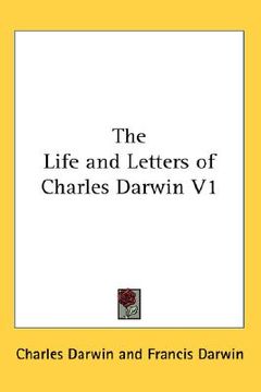 portada the life and letters of charles darwin v1 (in English)