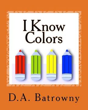 portada I Know Colors (en Inglés)