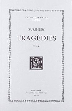portada Tragèdies vol v: Electra. Heràcles (Bernat Metge) (in Catalá)