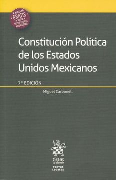portada Constitución Política de los Estados Unidos Mexicanos (Textos Legales -México-)